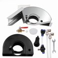 thumbnail image 2 of Universal Angle Grinder Protection Cover with Double-Sided Fogging System, Water & Dust Resistant Design for Safe Operation, Easy Installation, Includes 1-Meter Water Pipe, Compatible with Most, 2 of 6