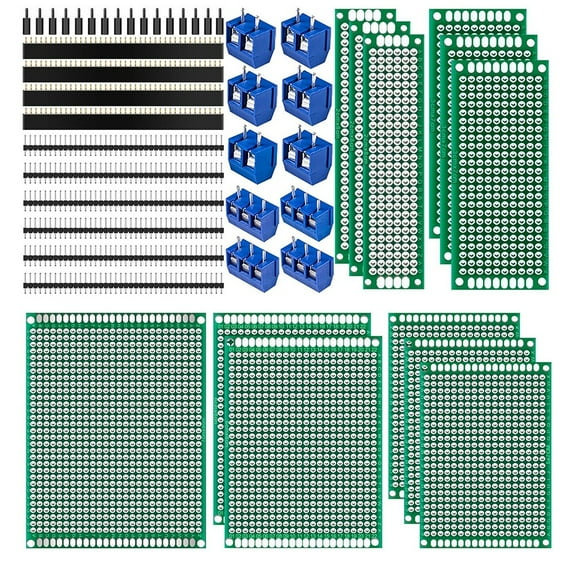 48p pcb board set soldering circuit board prototype double sided board DIY
