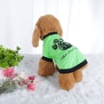 thumbnail image 2 of Camiseta para mascotas Primavera Otoño Ropa para perros cachorros pequeños Ropa para gatos Tops de ropa impresos, XS #16, 2 of 7