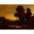 thumbnail image 3 of William Keith 14x11 Black Modern Framed Museum Art Print Titled - Evening Landscape, 3 of 5