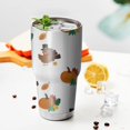 thumbnail image 3 of 30oz Happy Thanksgiving Turkey Fall Pumpkin Tumblers Stainless Steel Tumbler with Lid and Straw,Vacuum Insulated Double Wall Travel Tumbler Cups Mug with Cleaning Brush for Coffee,Tea, 3 of 7