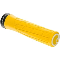 Ergon GA2 Grips Yellow Mellow Lock On Forged Aluminum Clamp 136mm Round 107g