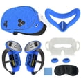 thumbnail image 1 of Silicone Protective Accessory Set for Meta Quest 3S, Including Controller Handle Cover, VR Shell Cover, Face Mask, Lens Cover, Thumb Grip, Eye Mask, Protective Case for Quest 3S, 1 of 9