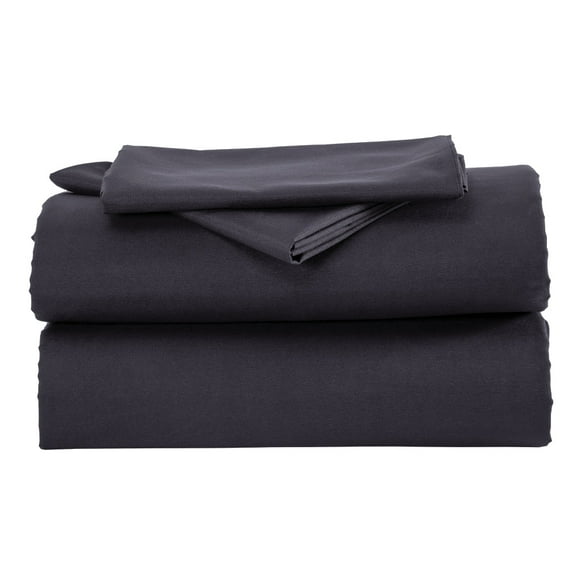 Juego Sábana Suave Cotton Fresh Negro King Size Concord Colchas Concord SNOK170