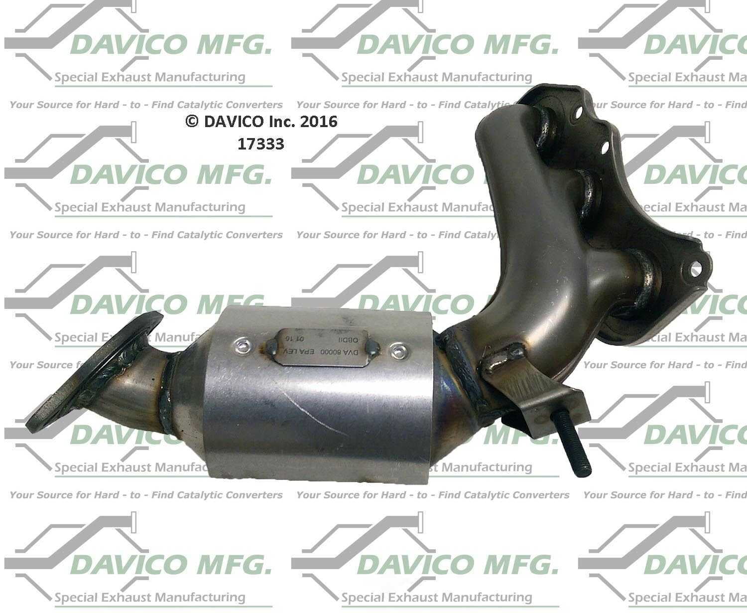 Davico Mfg 17333 Direct-Fit Catalytic Converter