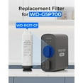 thumbnail image 4 of Waterdrop WD-G5P700-CF Filter, Replacement for WD-G5P700 Undersink Reverse Osmosis System, 6-Month Lifetime, 4 of 8
