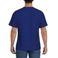 thumbnail image 2 of Rocae Navy Blue for Men's Moisture-Wicking Crew Tee - T-Shirt for Sports, Outdoor Activities, and Casual WearMedium, 2 of 9