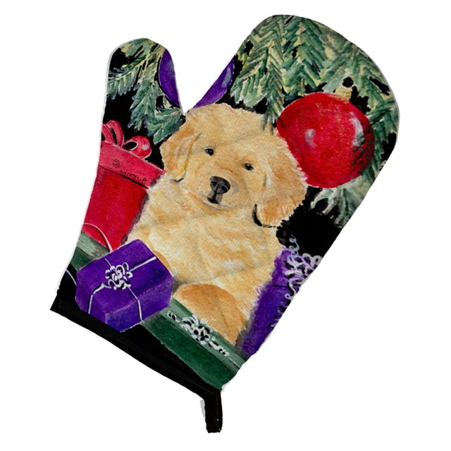 Carolines Treasures SS8581OVMT Mitaines Four Golden Retriever