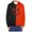 ZB Orange, variant on Hpapadks Hoodie for Men Zip Up Hoodies Pullover with Front Pocket Oversized Gothic Graphic Print Old Baggy Hooded Jacket Men's Sweatshirts
