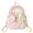 Pink, variant on Rosy Posy Backpack, Large Capacity Rosyposy Backpack with Adorable Accessory, Women Aesthetic Fashion Travel Daypack & Back To School