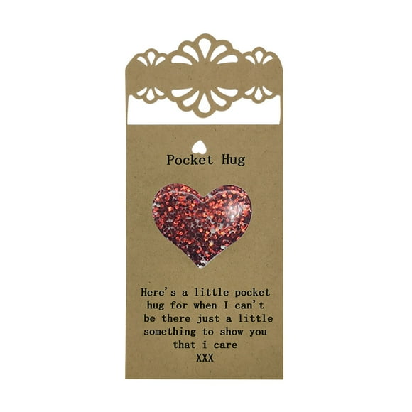 Less Than 5 Greeting Card Pocket Hug Greeting Card Christmas Valentine's Day Heart Shaped Heart Diamond Belt Shell Lace Paper Greeting Cards Lovers Friends Gifts Cards