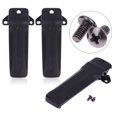 thumbnail image 4 of 2pcs Walkie Talkie Back Belt Clip for Kenwood TK3307 TK3207G TK2180 TK2302, 4 of 6