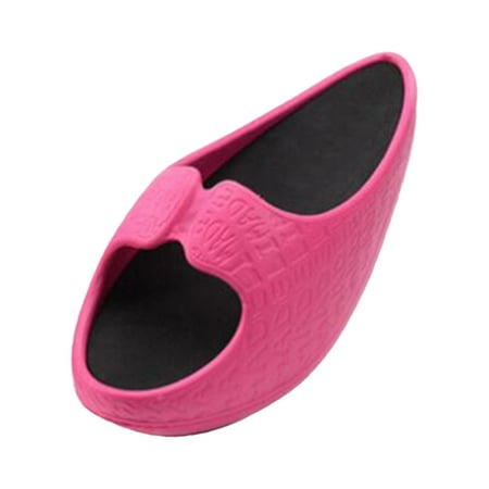 

Slimming Slippers Designer Ladies Sandals EVA Lightweight Indoor Thin Leg Pink M