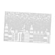 thumbnail image 2 of Calcomanía para ventana con diseño navideño, calcomanía para vidrio, decoración para cocina, hogar, escena callejera, calcomanía para, 2 of 8