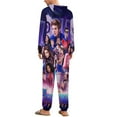 thumbnail image 3 of Henry Danger Women Men Pajamas Zipper Onesie Jumpsuit Hooded One Piece Sleepwear, 3 of 8