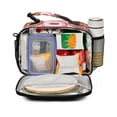 thumbnail image 2 of FORMRS Student Insulated Lunch Bag with Shoulder Strap Reusable Cooler Box for School, Cute Doughnuts Pattern, 2 of 9