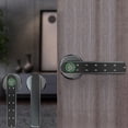 thumbnail image 7 of Hesxuno Smart Fingerprint Door Lock Wooden Door Keyboard Keyless Fingerprint Lock Handle, 7 of 7