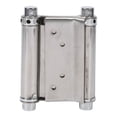 thumbnail image 4 of Double Action Spring Hinge, 2PCS Swing Door Hinges 3" Stainless Steel Self Closing Hinge, Silver, 4 of 8