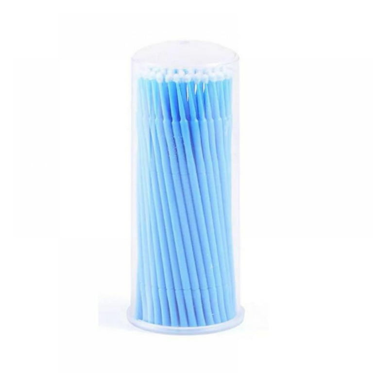100 Paint Touch Up Brushes, Disposable Micro Brush Applicators, White w/  Fine 1.0 mm Tips Auto Body Shop, Auto Detailing 