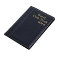 thumbnail image 1 of ZheElen Banknotes Storage Book Coins Folder Holders Banknote Album Collection Professional Commemorative Pages Black Capacity Black, 1 of 6