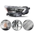 thumbnail image 5 of LED Headlight Assembly For Nissan Versa 2020-2024 Right Passenger RH 260105EE2A, 5 of 17