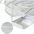 thumbnail image 3 of Hot and Cold Smoking, Stainless Steel Pellet Smoker Tray for Smoke Flavor Enhancement, Durable And Reusable Construction For Extended Use, Versatile With Various Grills, 3 of 5