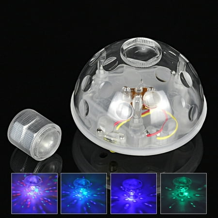 Floating Underwater LED Disco Light Glow Show Swimming Pool Hot Tub Spa (Best Underwater Swimming Technique)