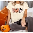 thumbnail image 3 of MOUSYA Halloween Party Shirt Woman Magical Halloween Shirts Boo T-Shirt Pumpkin Print Tees Casual Vacation Short Sleeve Tops, 3 of 8