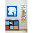 thumbnail image 4 of Marmont Hill - "Zooper Stars" by Janet Nelson Painting Print on Wrapped Canvas, 4 of 5