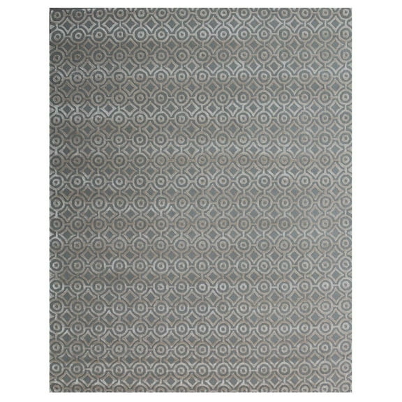K2 Floor Style Valencia Ivory Hand-Tufted Wool & Silketteâ„¢ Area Rug