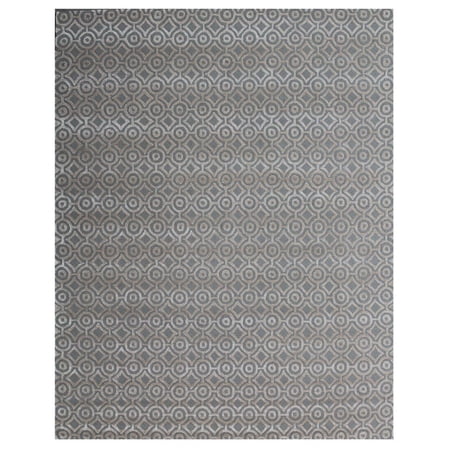 K2 Floor Style Valencia Ivory Hand-Tufted Wool & Silkette? Area Rug