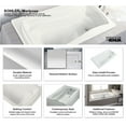 thumbnail image 2 of Kohler  72 x 36 in. Mariposa Drop-in Commercial Bath with Reversible Drain, White, 2 of 5
