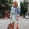 thumbnail image 4 of Vsdgher Robes d'Été Imprimé Tortue pour Femmes Robe de Plage Décontractée Col en U Sans Manches Robe d'Été Ample avec Poche, 4 of 7