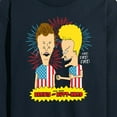 thumbnail image 3 of Beavis & Butthead - USA Fire - Men's Long Sleeve T-Shirt, 3 of 5