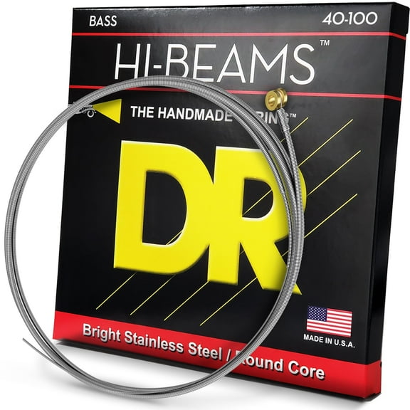 DR Strings HI-BEAM Acoustic Guitar Strings (LR-40)