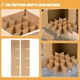 thumbnail image 3 of 2 Sets Cardboard Box Dividers Cardboard Packing Box Dividers Glass Dish Cardboard Dividers, 3 of 9