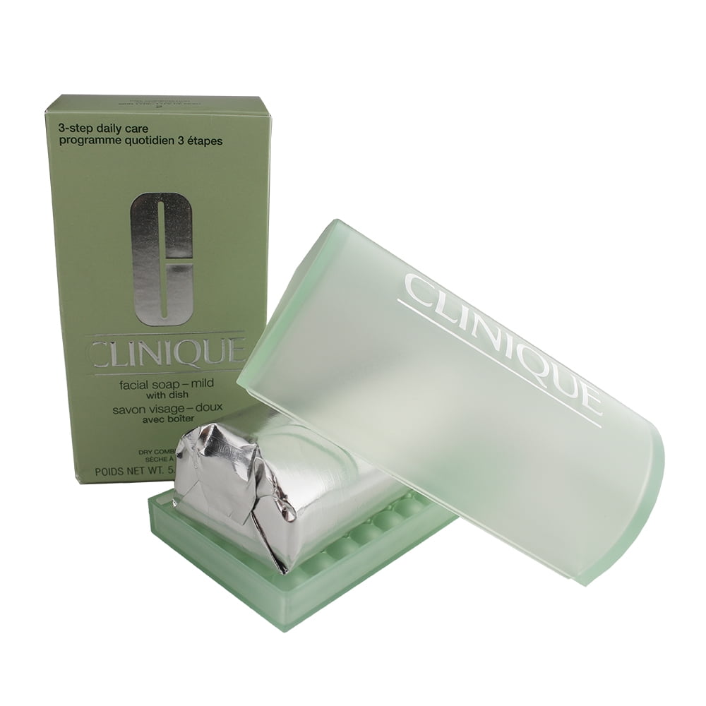 Clinique Facial Soap Mild With Dish by Clinique for Unisex 5.2 oz