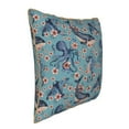 thumbnail image 2 of KLL Underwater Animals and Flowers Decorative Throw Pillow Covers Velvet Soft for Couch Sofa Bedroom Living Room Outdoor - 20"x20", 2 of 8