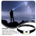 thumbnail image 4 of Linterna frontal LED Sonducket Luz de cabeza con pilas Lámpara de mochilero Blanco OD022054-03B, 4 of 6