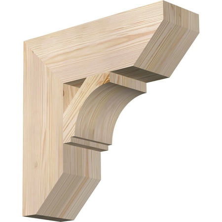 

Ekena Millwork 5 1/2 W x 18 D x 18 H Imperial Slat Smooth Bracket Douglas Fir