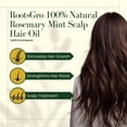 thumbnail image 4 of RootsGro Rosemary & Mint Strengthening Hair Oil | Nourish Hair Scalp | Stimulate Hair Growth | 4oz, 4 of 8