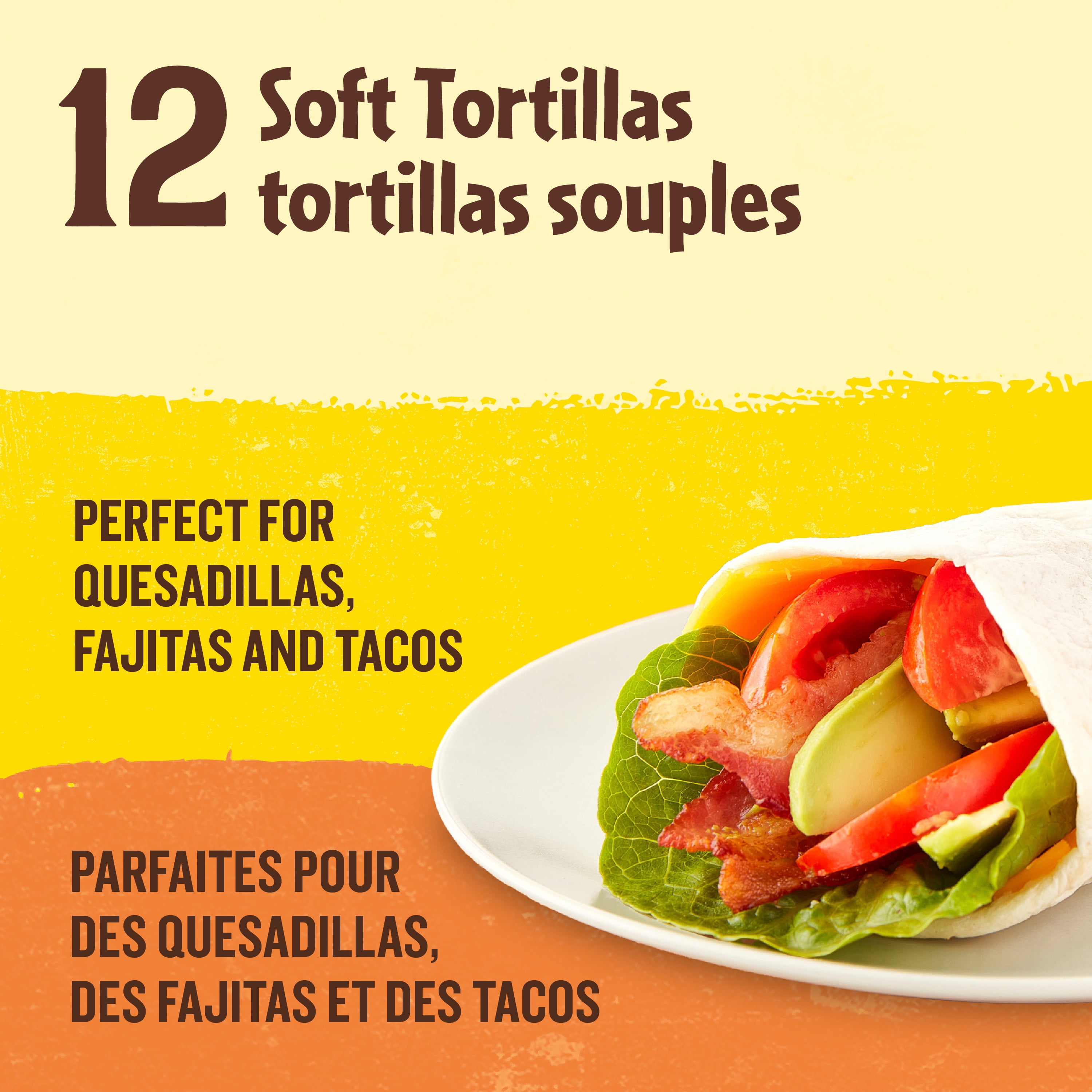 Old El Paso Soft Tortillas Medium, 12 Tortillas, 297 g