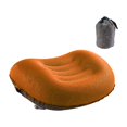 thumbnail image 1 of Almohada de viaje almohada de campamento inflable cómodo con bolsa de almacenamiento compacto compacto para campamento que viaja en casa autos para el Naranja, 1 of 10