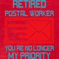 thumbnail image 3 of CafePress - Retired Postal Worker Graphic: You'Re T Shirt - Mens Football Shirt, 3 of 4