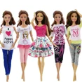thumbnail image 2 of Fashion Casual Daily Wear Barbie Doll Suit , Tank Top Skirt Pants Dress Doll Clothing Accessories, Christmas Birthday Party Gifts For GirlsW035-BNosize Gao Jinjia unisex, 2 of 2