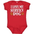 thumbnail image 3 of Inktastic Service Dog Owner Gift Boys or Girls Baby Bodysuit, 3 of 5