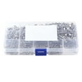 thumbnail image 1 of 440pcs M3 M4 M5 Stainless Steel SS304 Hex Socket Button Head Bolts Screws and Nuts Assortment, 1 of 14