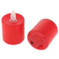thumbnail image 4 of LED Sin Llama BLESIY Ornamento Decorativo 12 Piezas Set rojo, 4 of 8