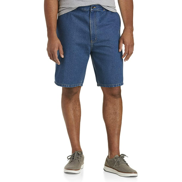 Harbor Bay by DXL Men's Big and Tall Carpenter Shorts, Medium Wash, 60 ...