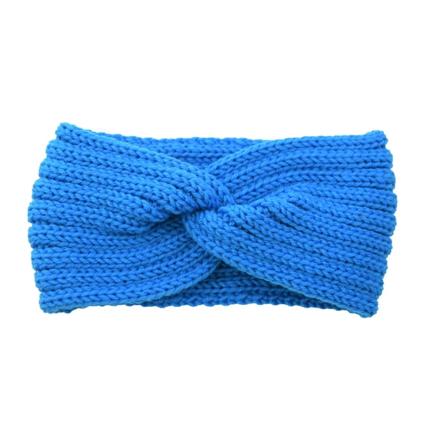 Diadema Qarigey Ganchillo Accesorio para El cabello Lago azul